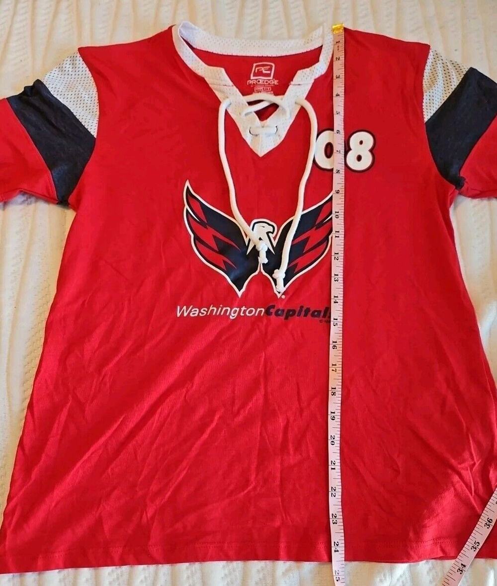 Washington Capitals Child Kid Youth Red Hockey Shirt #08 Small 4/6 Ovechkin